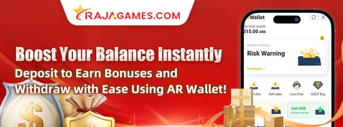 Raja Games AR Wallet Banance